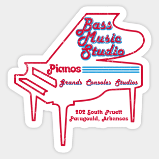 Bass Music Studio Sticker